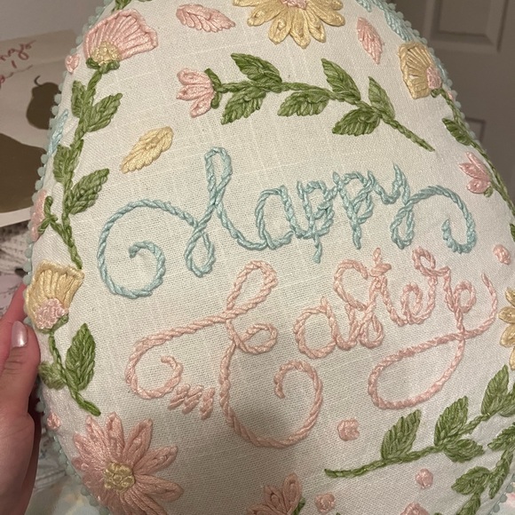 Shabby Chic Easter pillow - Picture 5 of 6